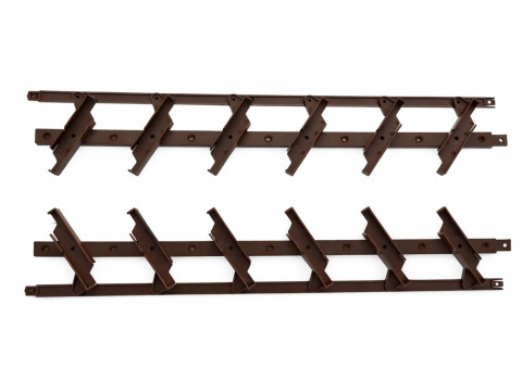 Mechanizm żaluzji tarasowych brązowy